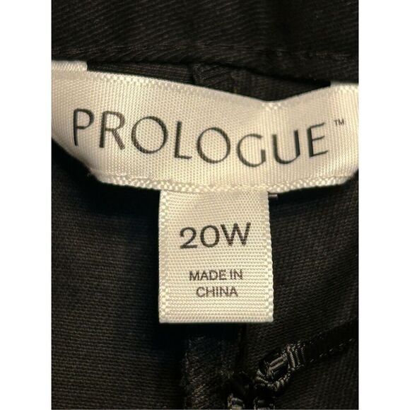 Prologue black wide leg, high-rise pants size 20W nwt (0777) - Picture 7 of 8